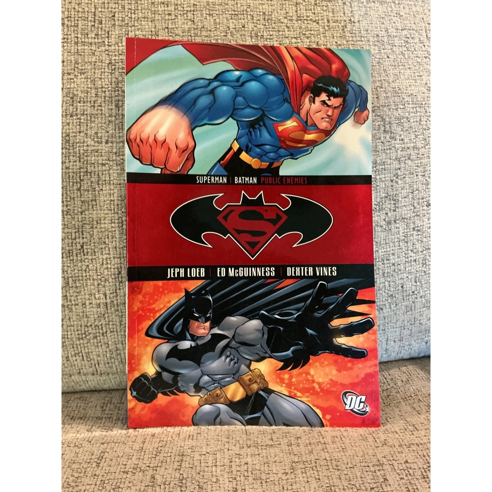 DC Comics Superman Batman Public‎ Enemies Graphic Novel Jeph Loeb Ed McGuinness